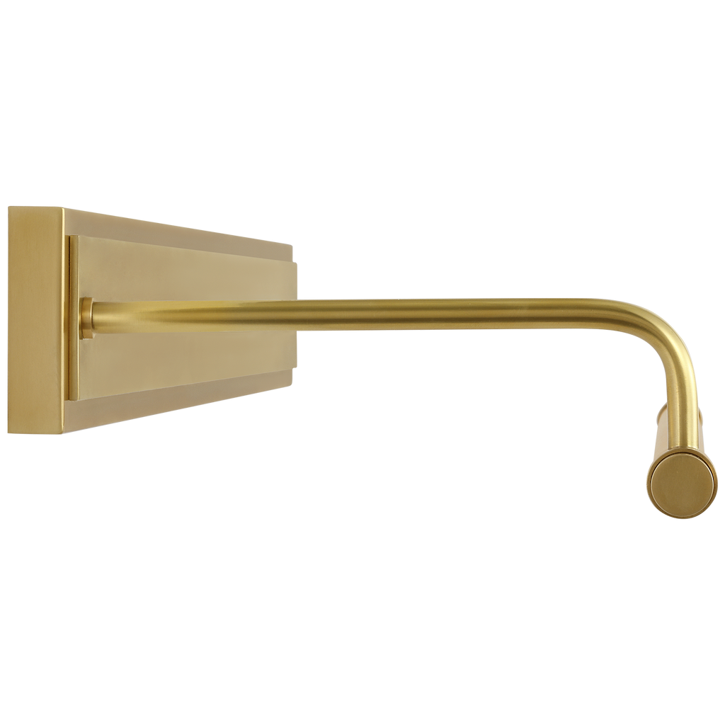 Kidd 30" Hardwired Picture Light | Hand-Rubbed Antique Brass