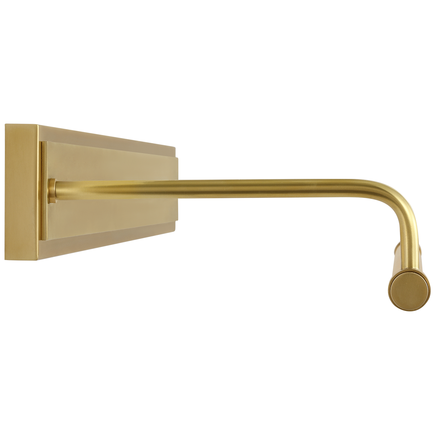 Kidd 30" Hardwired Picture Light | Hand-Rubbed Antique Brass
