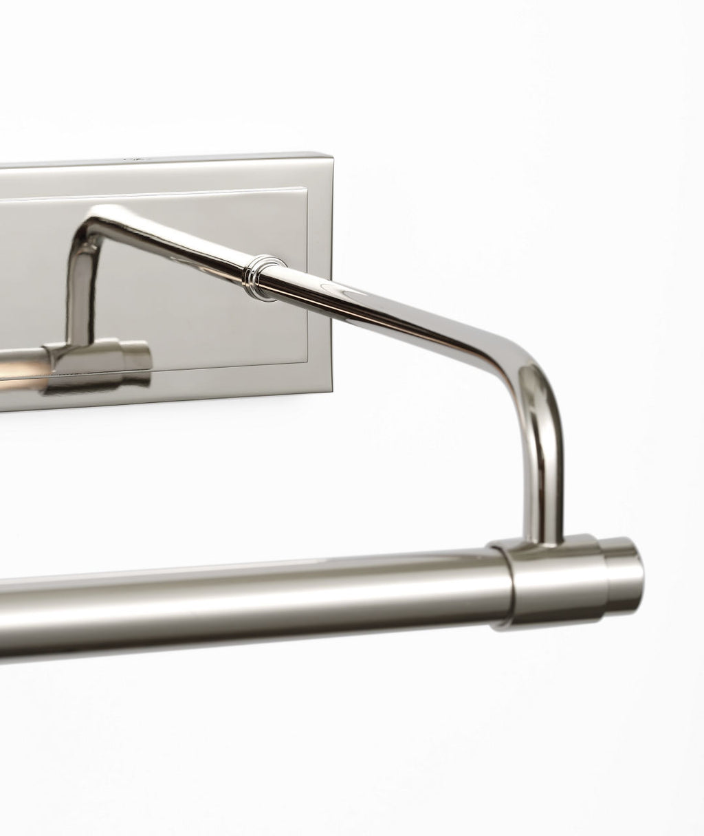 Kidd 30" Hardwired Picture Light | Polished Nickel