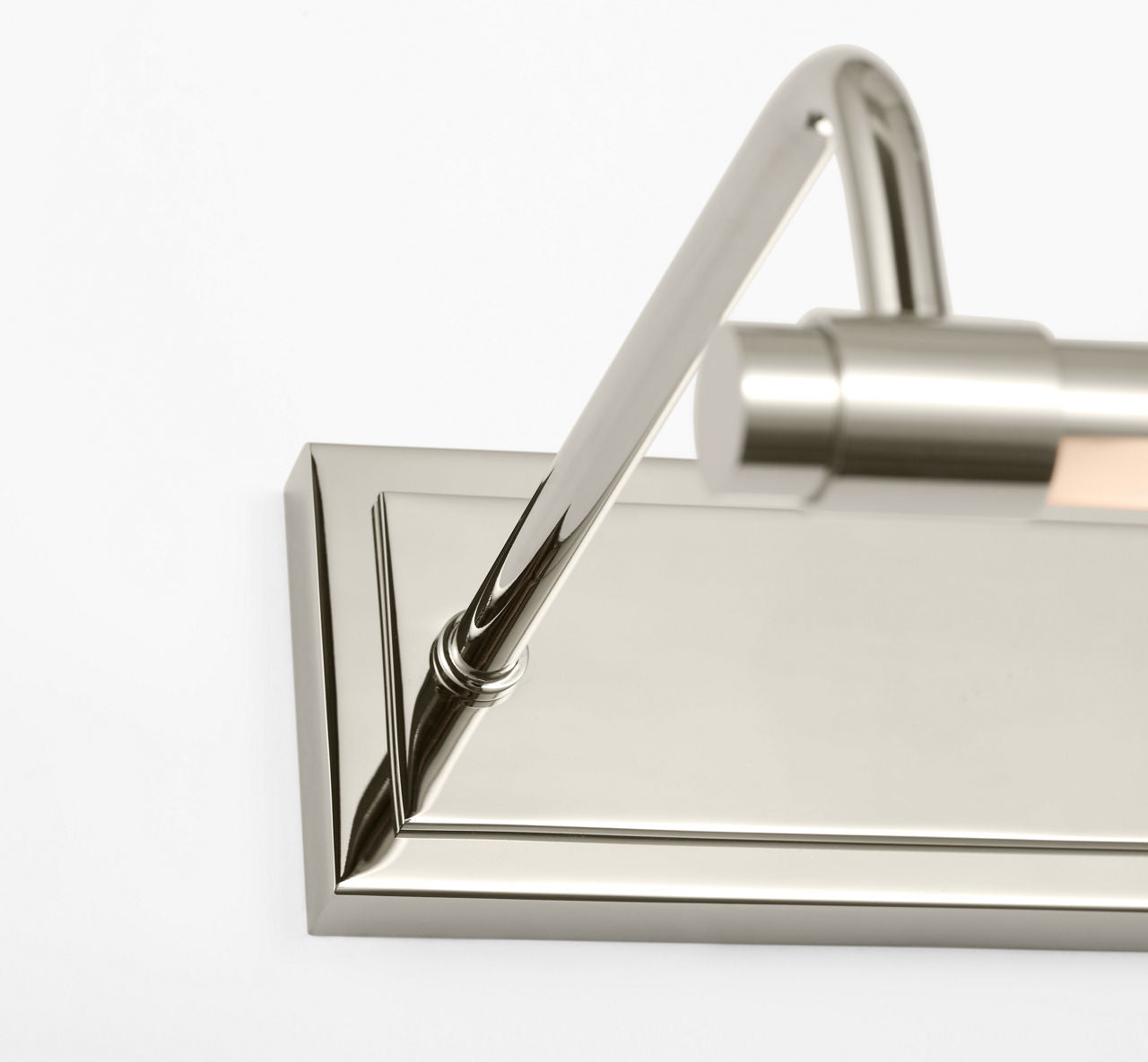 Kidd 30" Hardwired Picture Light | Polished Nickel