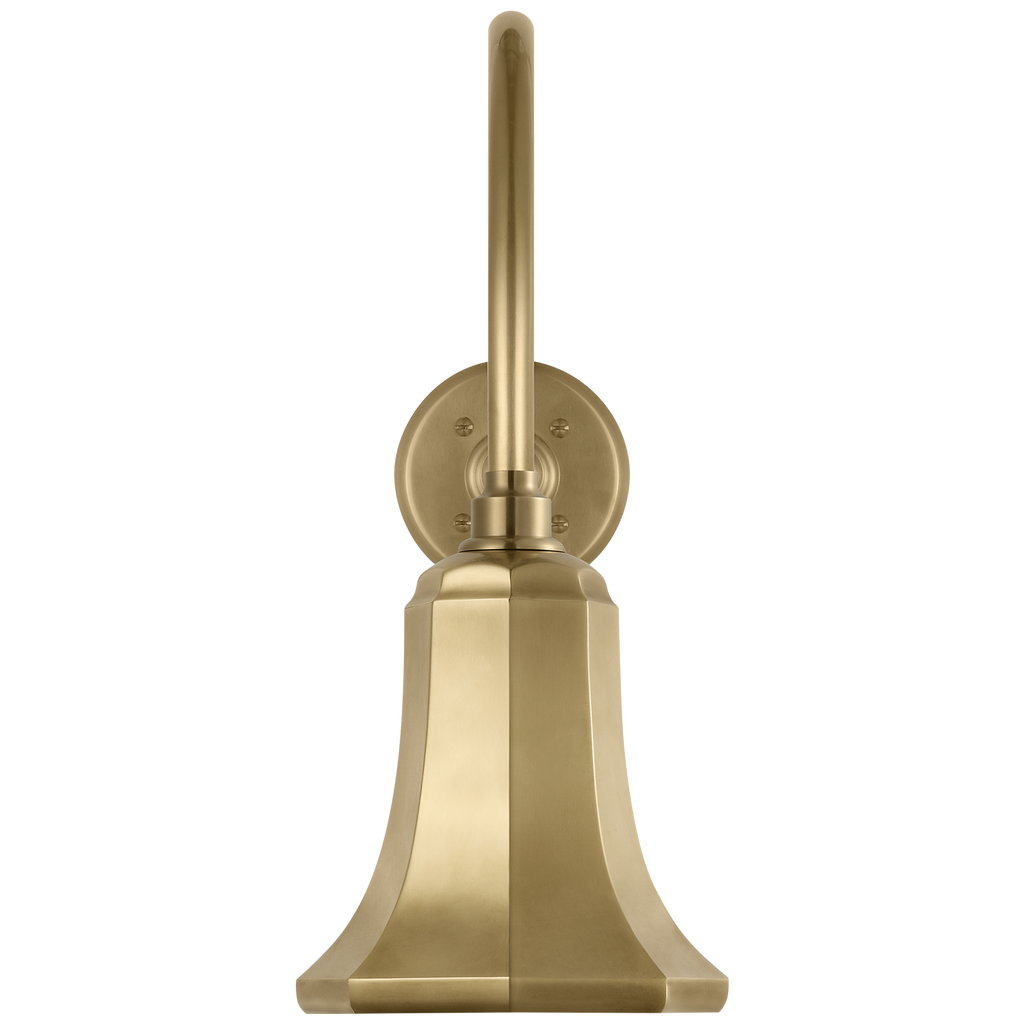 Academy 23" Flynn Barn Light | Hand-Rubbed Antique Brass | 7.5 | 7.5" Hand-Rubbed Antique Brass Savannah Shade