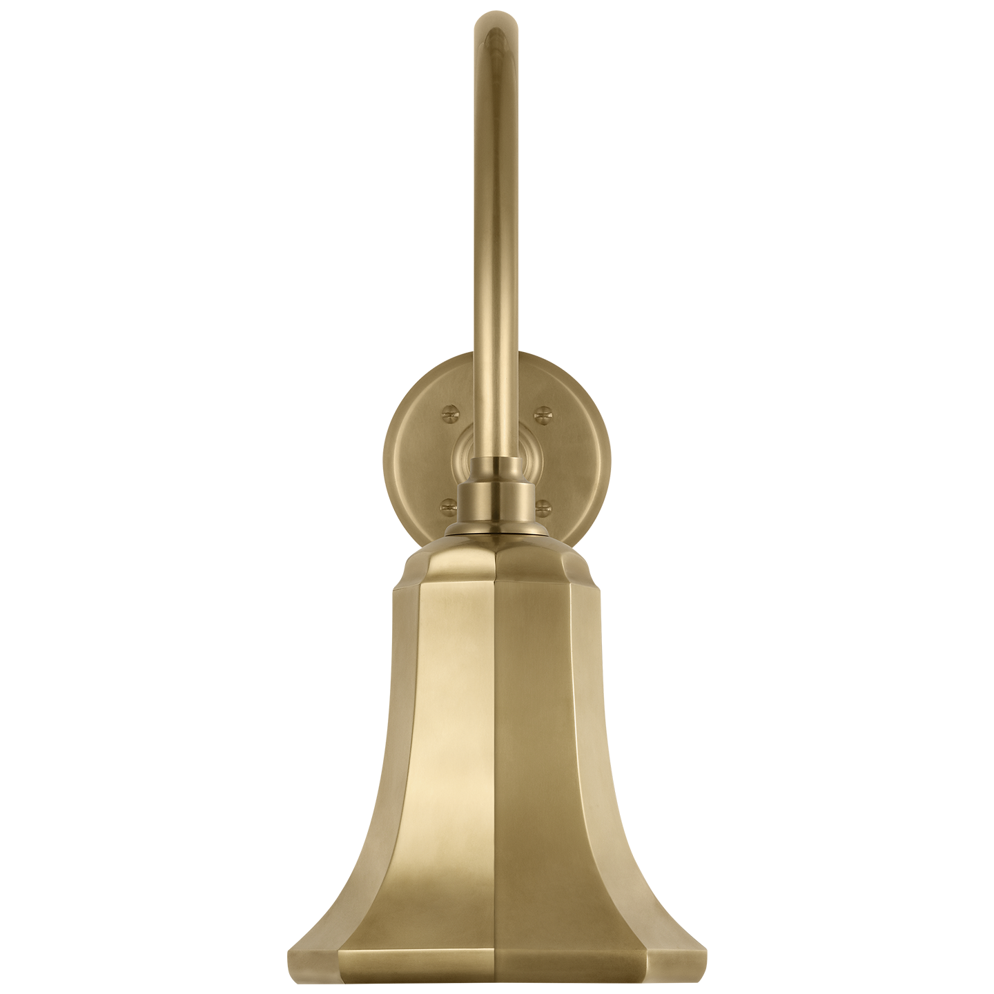 Academy 23" Flynn Barn Light | Hand-Rubbed Antique Brass | 7.5 | 7.5" Hand-Rubbed Antique Brass Savannah Shade