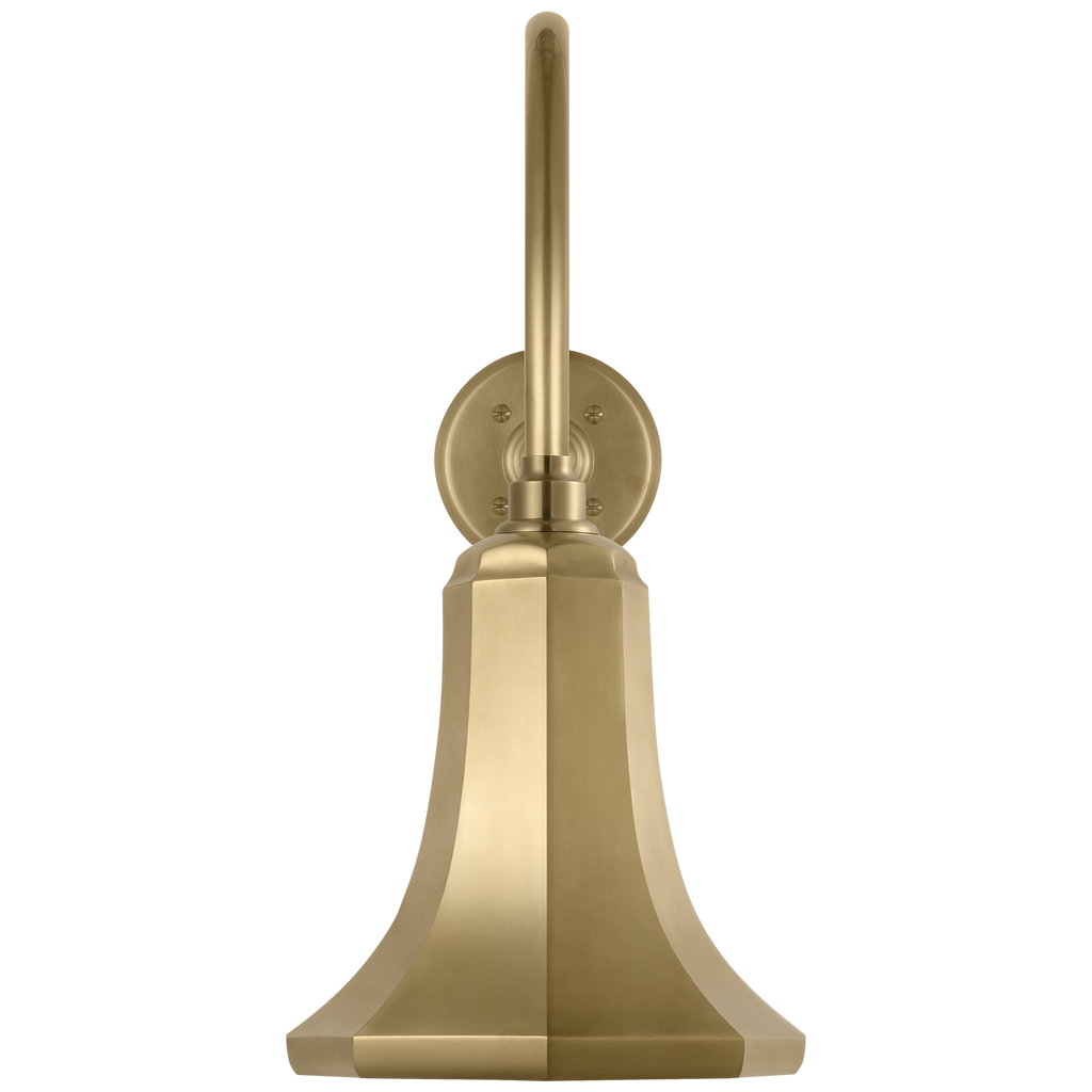 Academy 23" Flynn Barn Light | Hand-Rubbed Antique Brass | 9.25 | 9.25" Hand-Rubbed Antique Brass Savannah Shade