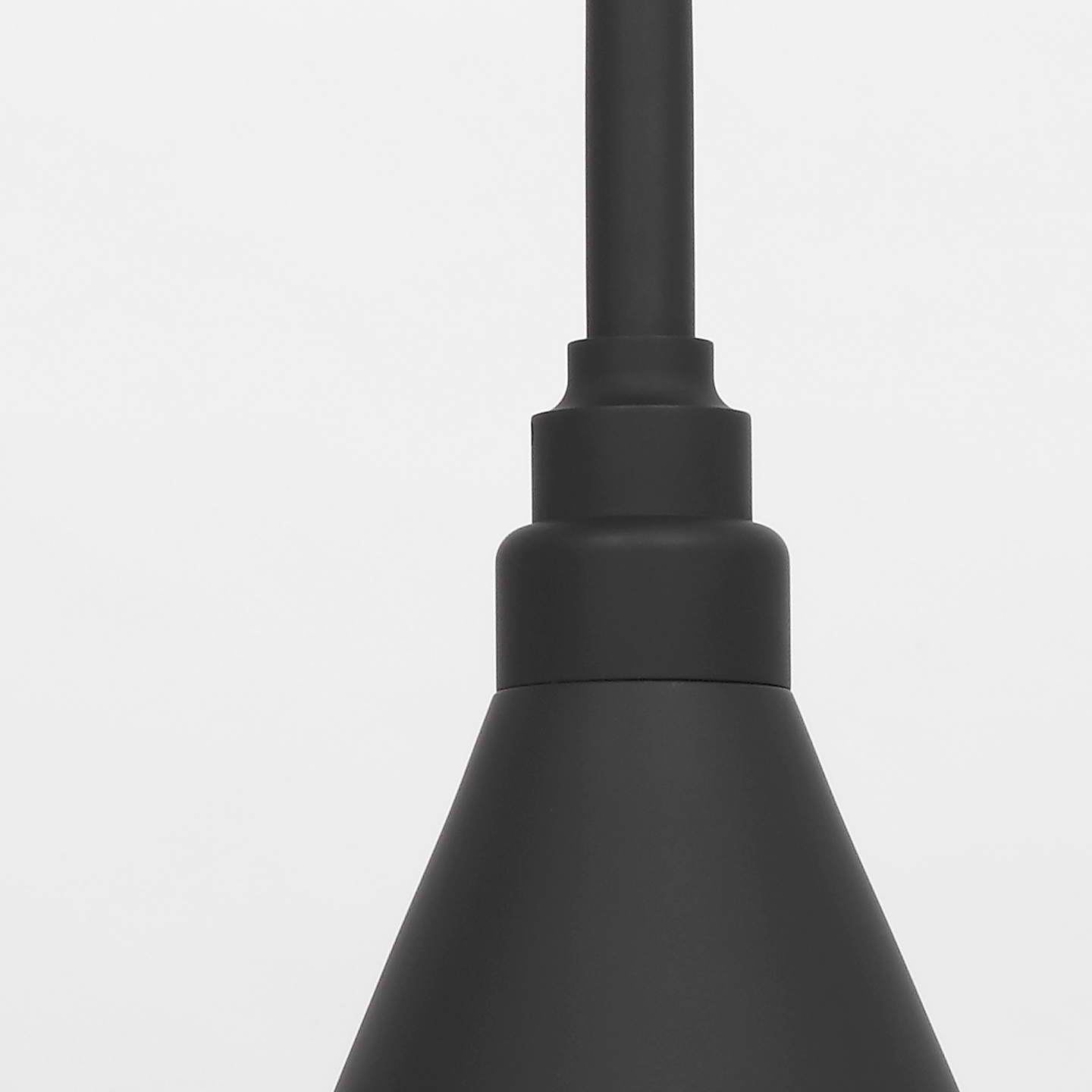 Academy 23" Flynn Barn Light | Matte Black | 9 | 9" Matte Black Conical Savannah Shade