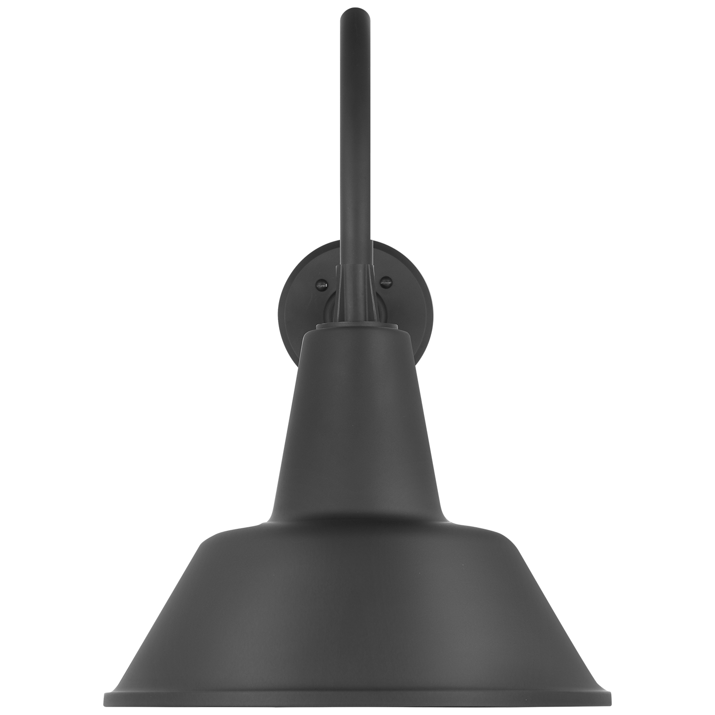 Academy 23" Flynn Barn Light | Matte Black | 12.5 | 12.5" Matte Black Bowers Shade
