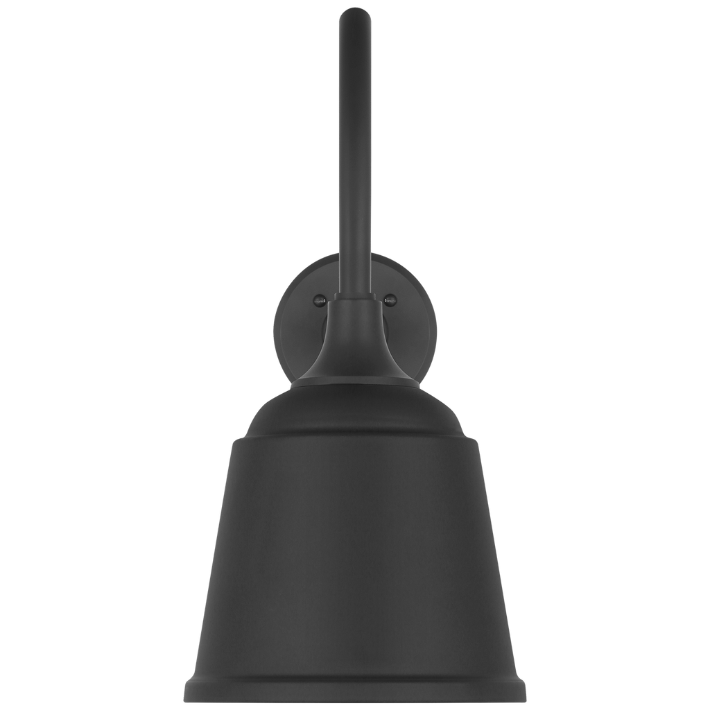 Academy 23" Flynn Barn Light | Matte Black | 8 | 8" Matte Black Rockhouse Shade