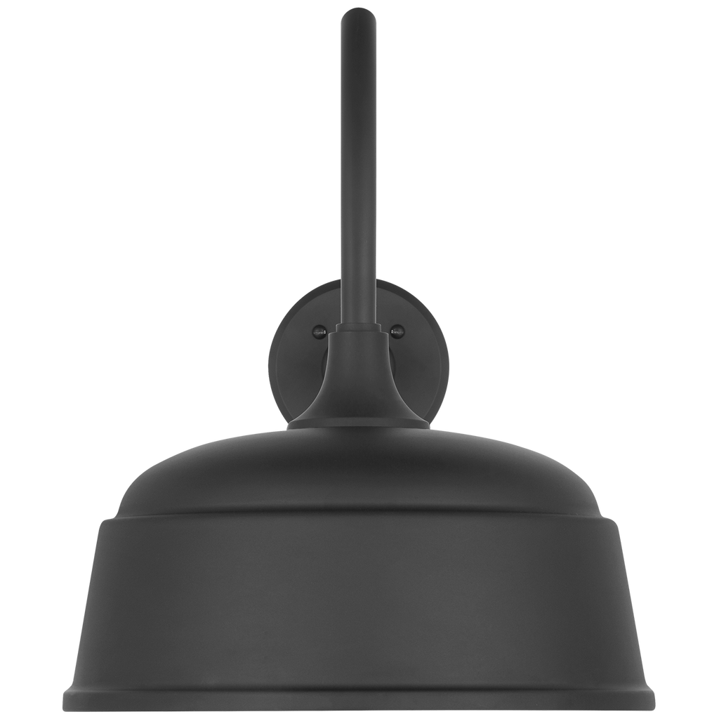 Academy 23" Flynn Barn Light | Matte Black | 12.5 | 12.5" Matte Black Rockhouse Shade