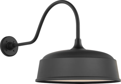 Academy 23" Flynn Barn Light | Matte Black | 16 | 16" Matte Black Rockhouse Shade