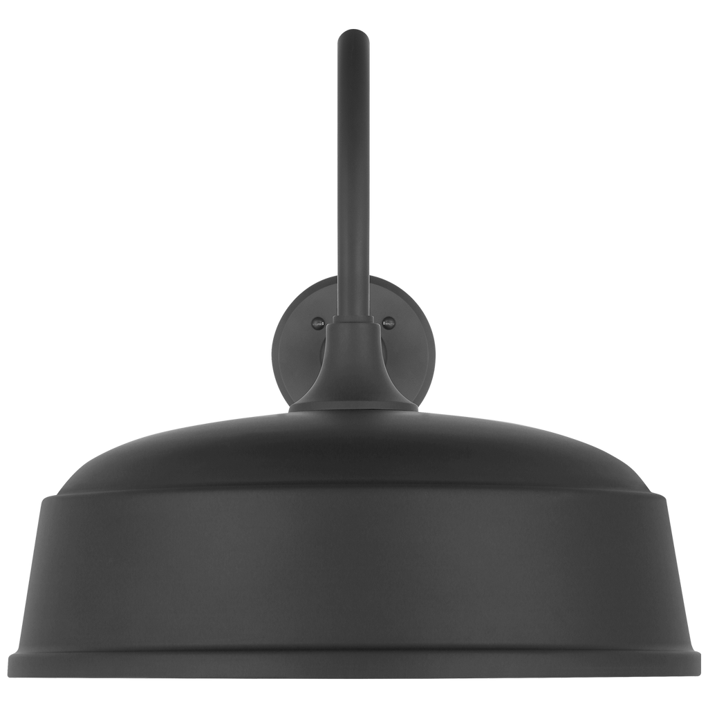 Academy 23" Flynn Barn Light | Matte Black | 16 | 16" Matte Black Rockhouse Shade