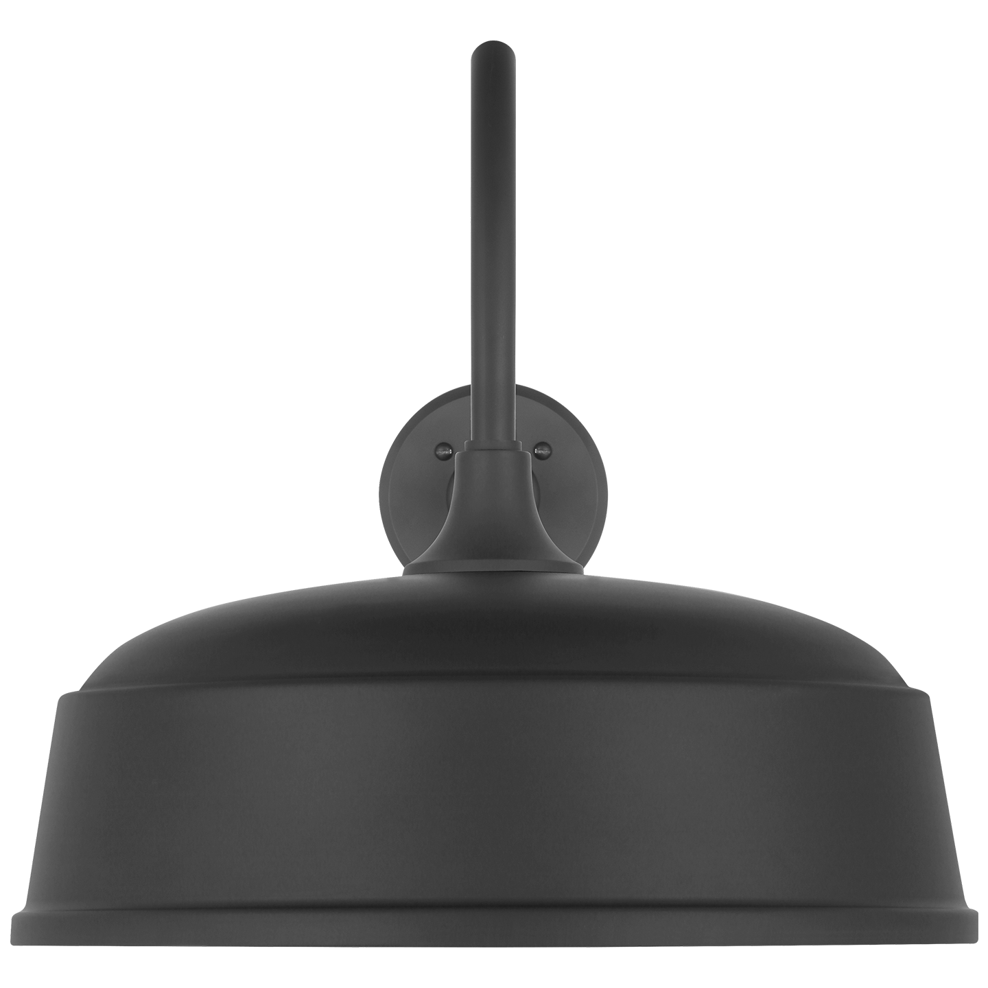 Academy 23" Flynn Barn Light | Matte Black | 16 | 16" Matte Black Rockhouse Shade