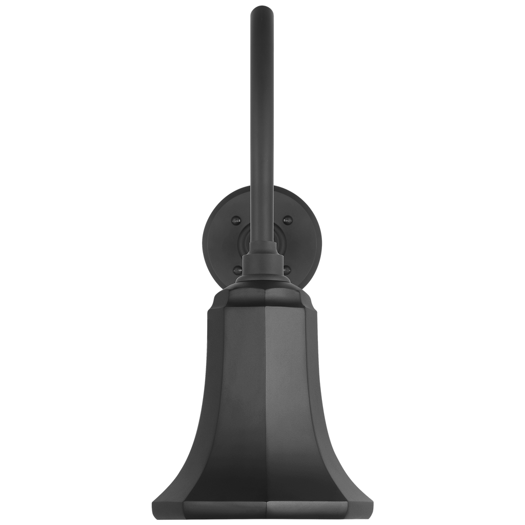Academy 23" Flynn Barn Light | Matte Black | 7.5 | 7.5" Matte Black Savannah Shade