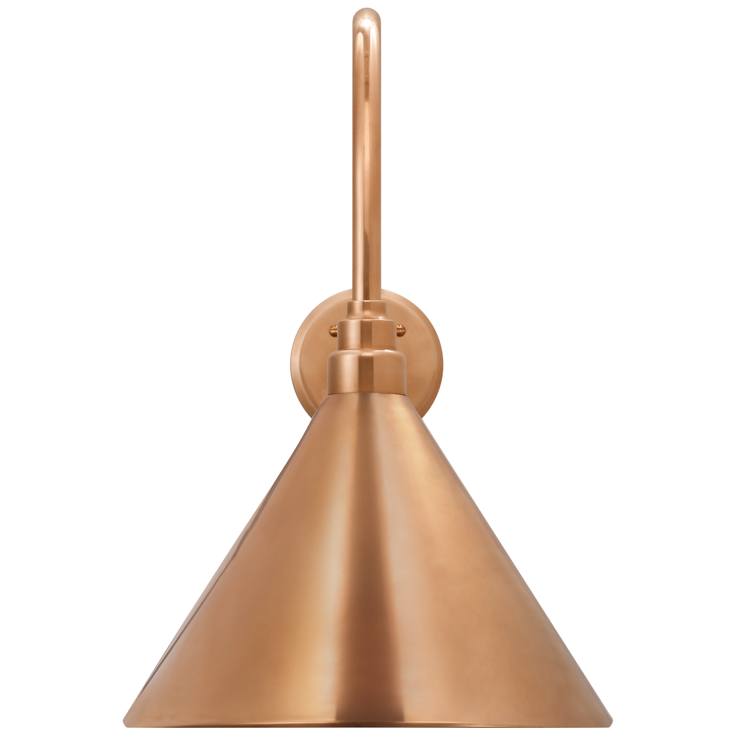 Academy 23" Flynn Barn Light | Soft Copper | 12.5 | 12.5" Soft Copper Conical Savannah Shade