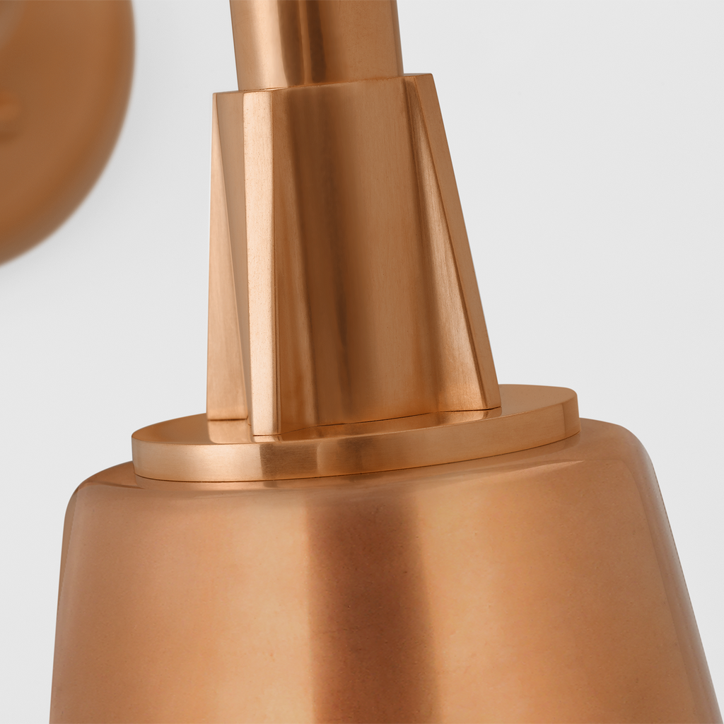 Academy 23" Flynn Barn Light | Soft Copper | 12.5 | 12.5" Soft Copper Bowers Shade