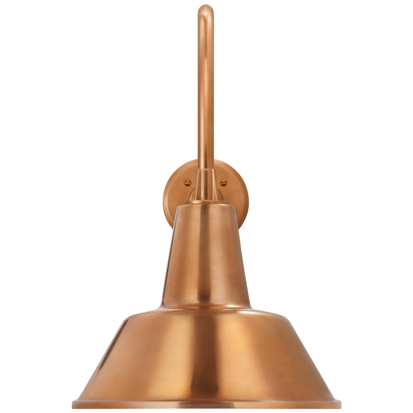 Academy 23" Flynn Barn Light | Soft Copper | 12.5 | 12.5" Soft Copper Bowers Shade