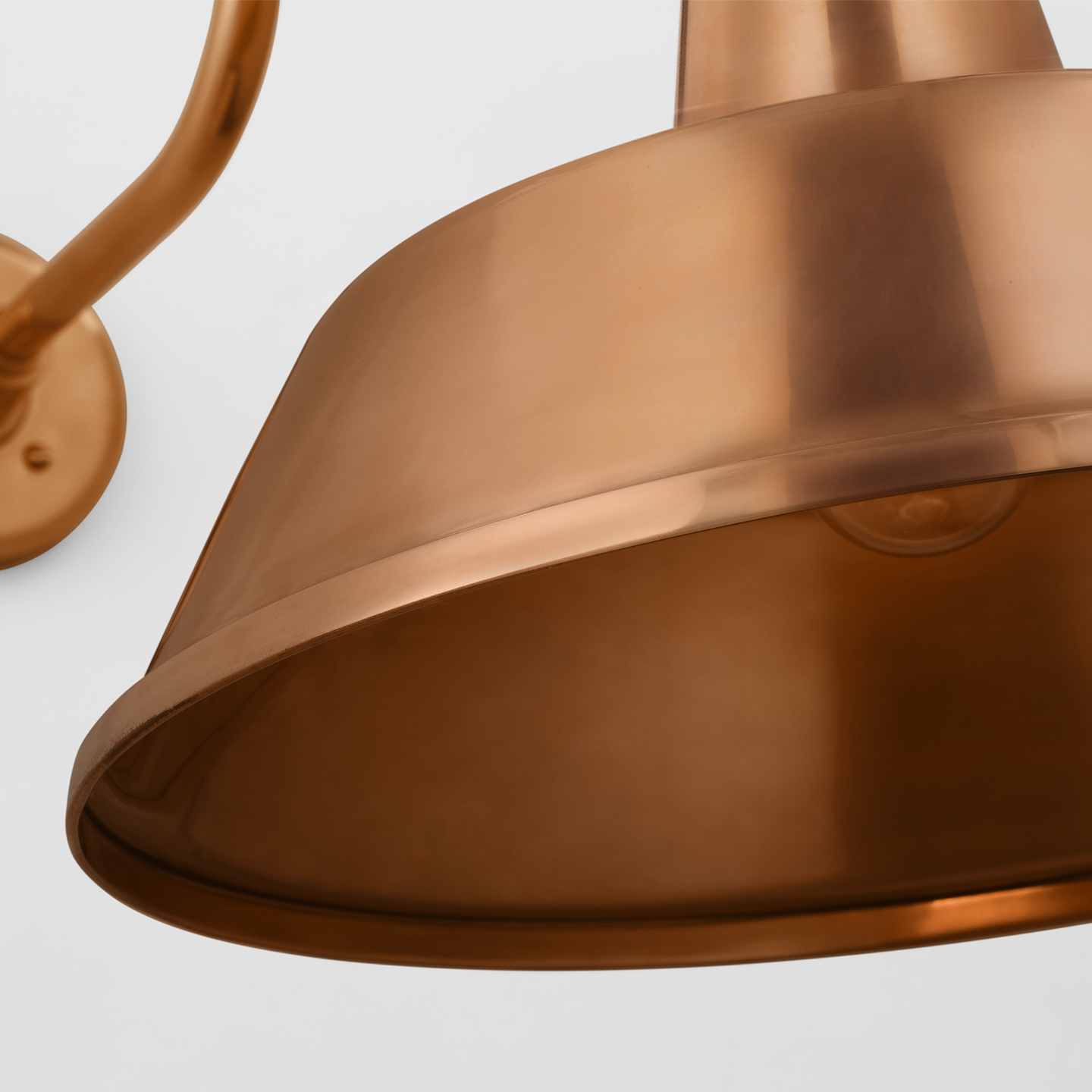 Academy 23" Flynn Barn Light | Soft Copper | 16 | 16" Soft Copper Bowers Shade