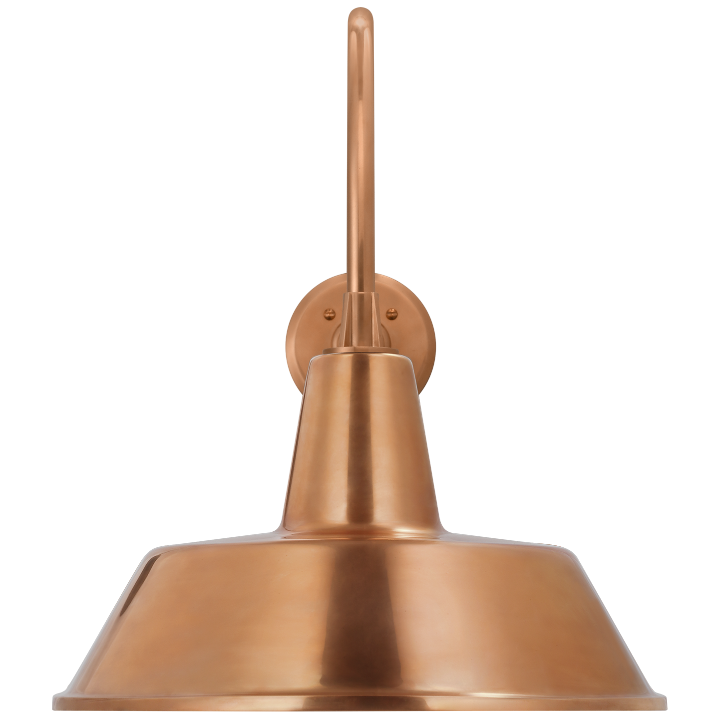 Academy 23" Flynn Barn Light | Soft Copper | 16 | 16" Soft Copper Bowers Shade