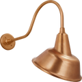 Academy 23" Flynn Barn Light | Soft Copper | 12.5 | 12.5" Soft Copper Tilted Bowers Shade