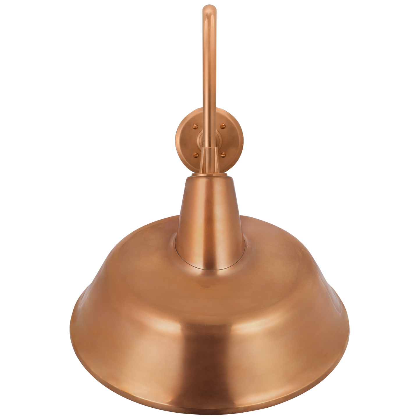Academy 23" Flynn Barn Light | Soft Copper | 16 | 16" Soft Copper Tilted Bowers Shade