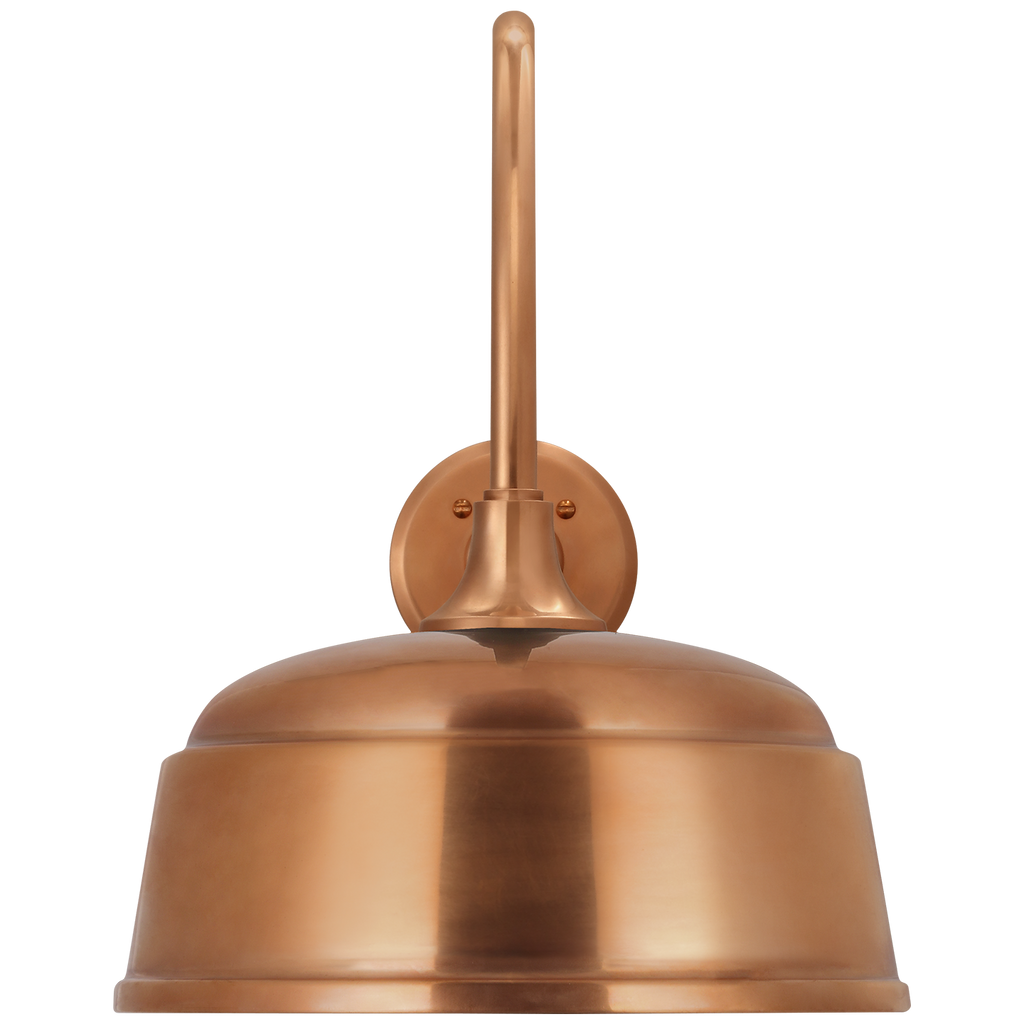 Academy 23" Flynn Barn Light | Soft Copper | 12.5 | 12.5" Soft Copper Rockhouse Shade