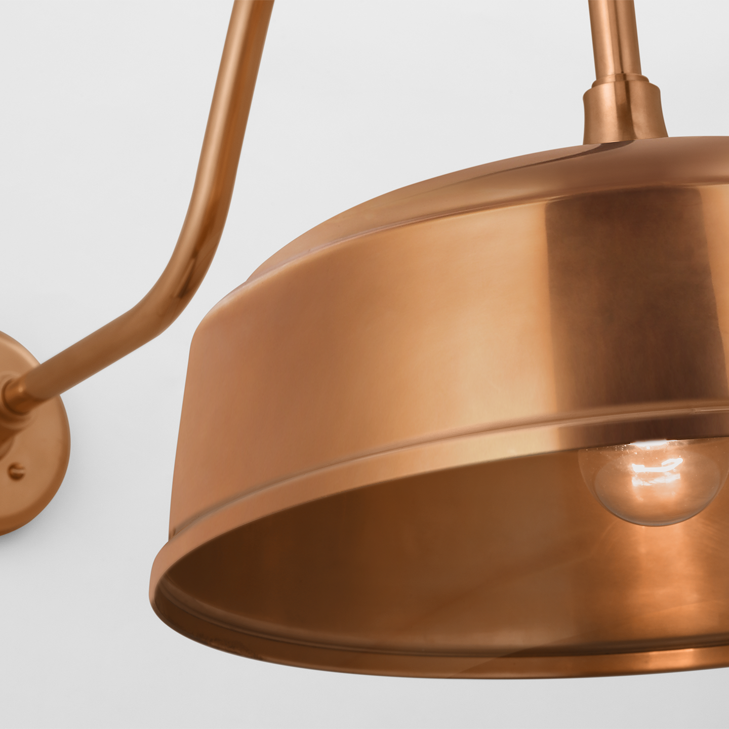 Academy 23" Flynn Barn Light | Soft Copper | 16 | 16" Soft Copper Rockhouse Shade