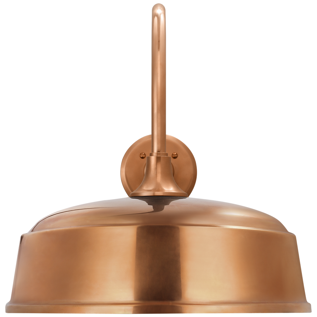 Academy 23" Flynn Barn Light | Soft Copper | 16 | 16" Soft Copper Rockhouse Shade
