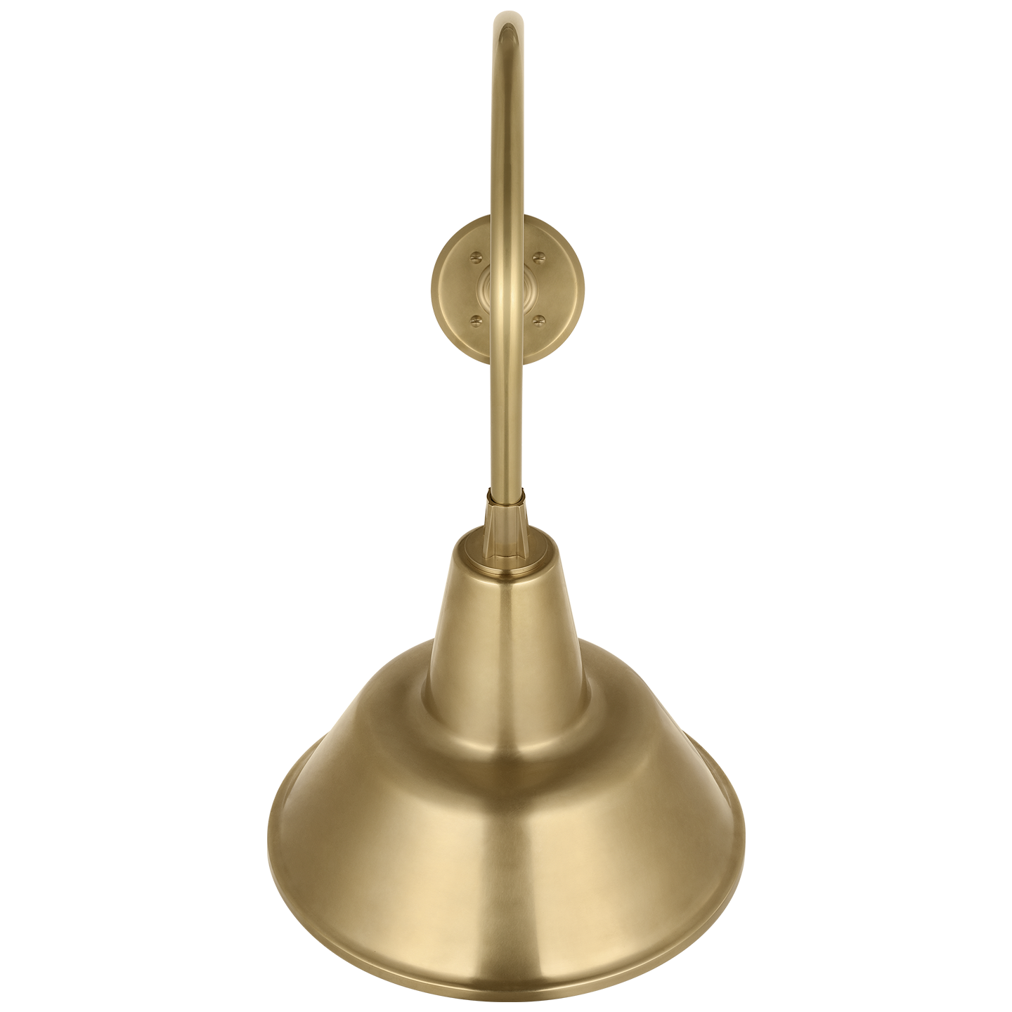 Academy 26" Angled Flynn Barn Light | Hand-Rubbed Antique Brass | 12.5 | 12.5" Hand-Rubbed Antique Brass Bowers Shade