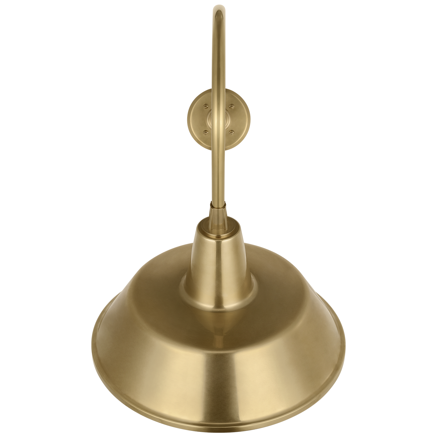 Academy 26" Angled Flynn Barn Light | Hand-Rubbed Antique Brass | 16 | 16" Hand-Rubbed Antique Brass Bowers Shade