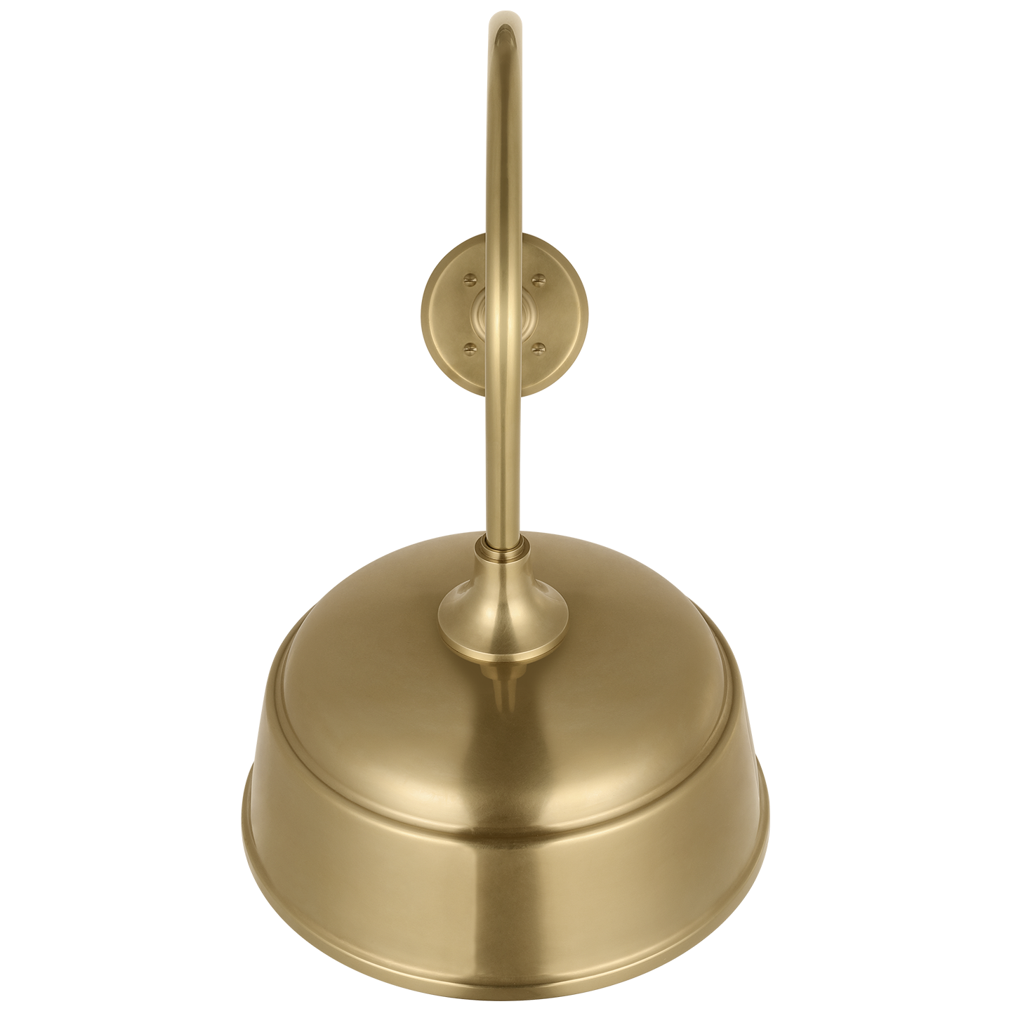 Academy 26" Angled Flynn Barn Light | Hand-Rubbed Antique Brass | 12.5 | 12.5" Hand-Rubbed Antique Brass Rockhouse Shade