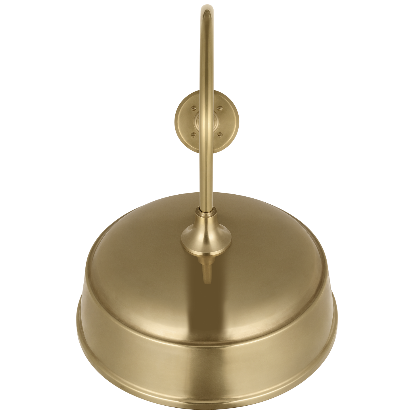 Academy 26" Angled Flynn Barn Light | Hand-Rubbed Antique Brass | 16 | 16" Hand-Rubbed Antique Brass Rockhouse Shade