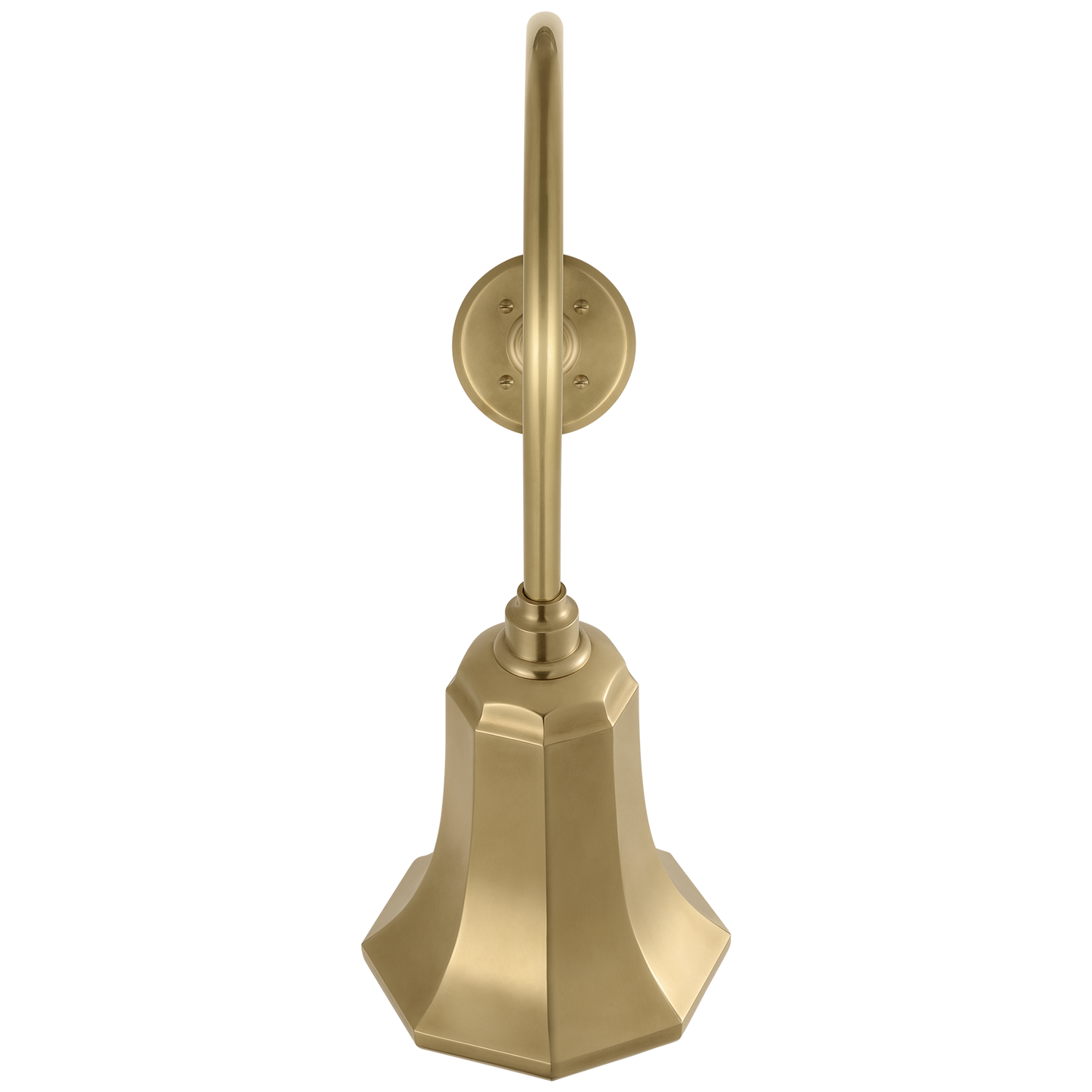 Academy 26" Angled Flynn Barn Light | Hand-Rubbed Antique Brass | 7.5 | 7.5" Hand-Rubbed Antique Brass Savannah Shade