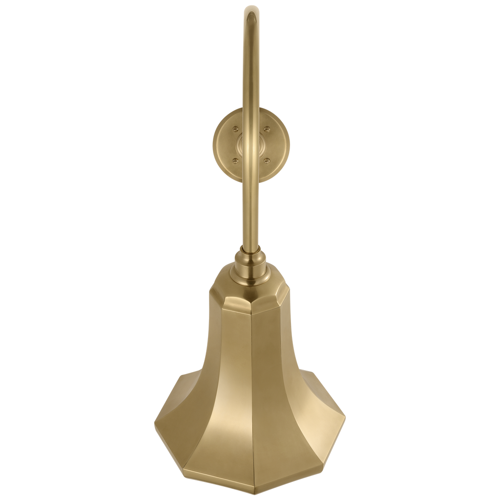 Academy 26" Angled Flynn Barn Light | Hand-Rubbed Antique Brass | 9.25 | 9.25" Hand-Rubbed Antique Brass Savannah Shade