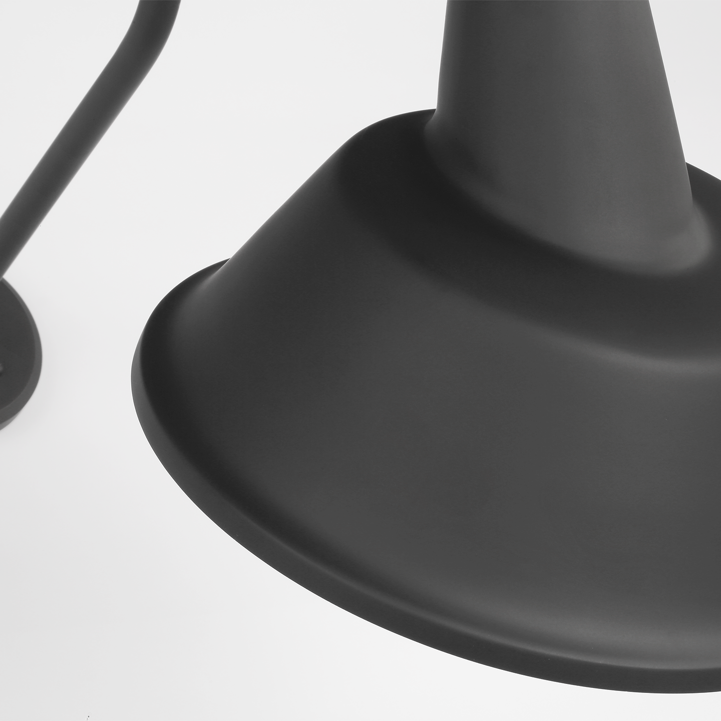 Academy 26" Angled Flynn Barn Light | Matte Black | 12.5 | 12.5" Matte Black Tilted Bowers Shade