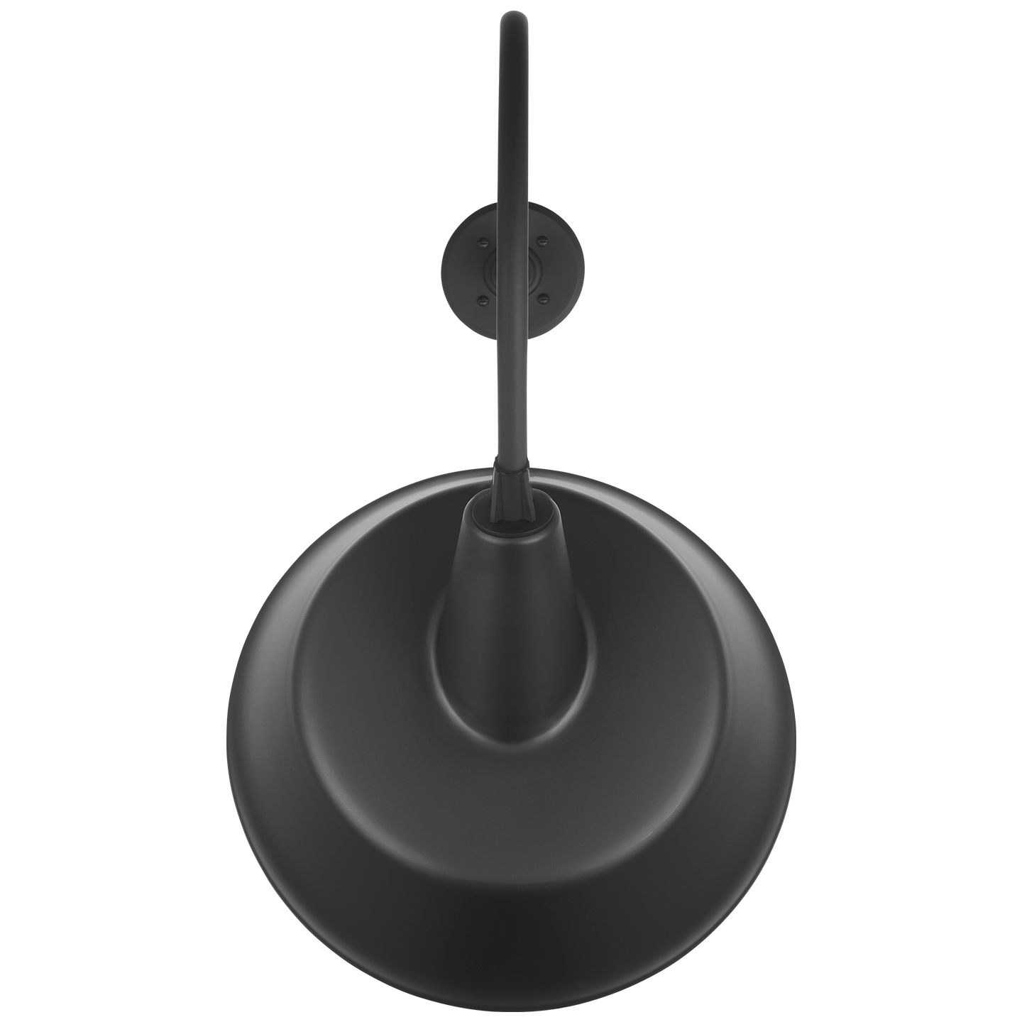 Academy 26" Angled Flynn Barn Light | Matte Black | 16 | 16" Matte Black Tilted Bowers Shade