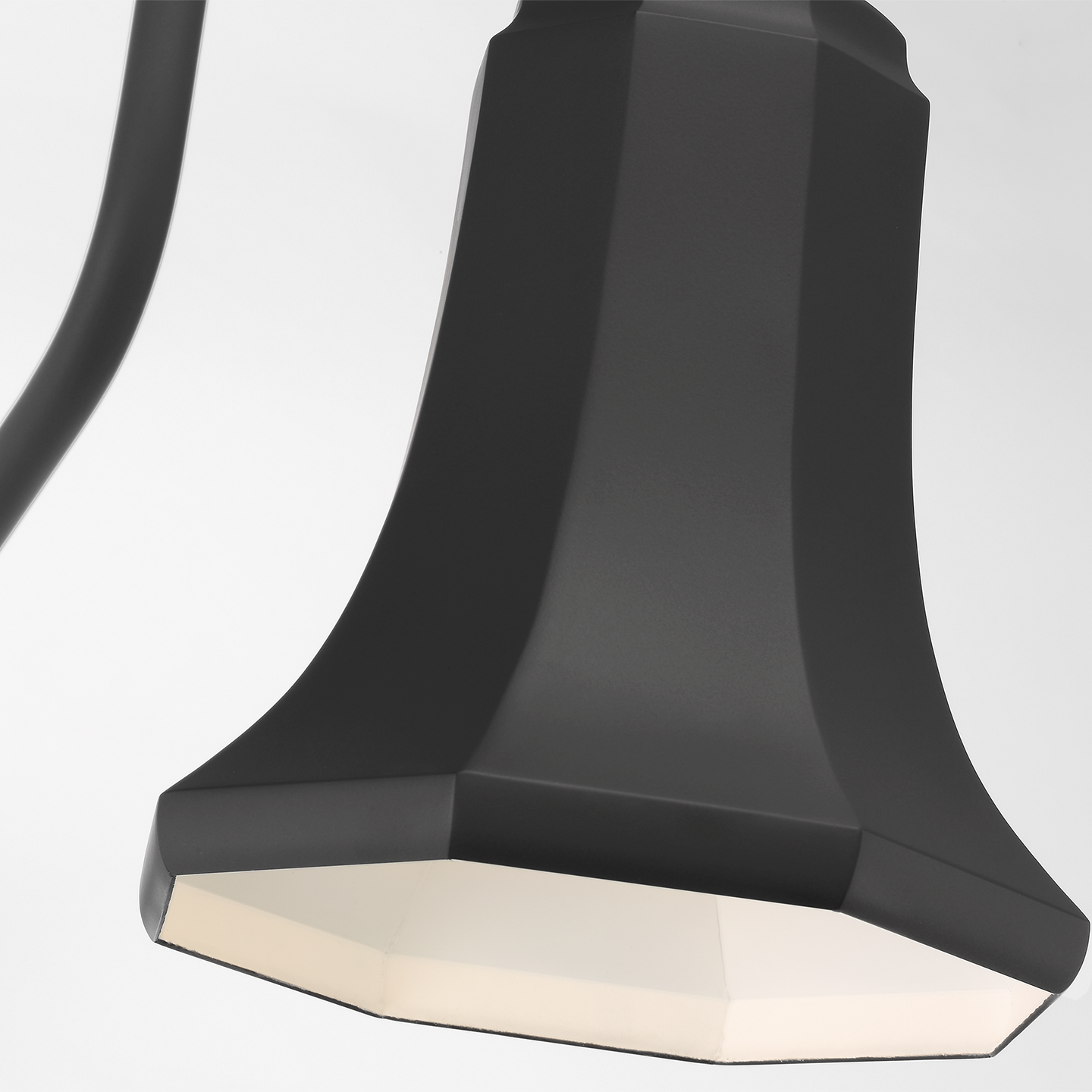 Academy 26" Angled Flynn Barn Light | Matte Black | 7.5 | 7.5" Matte Black Savannah Shade
