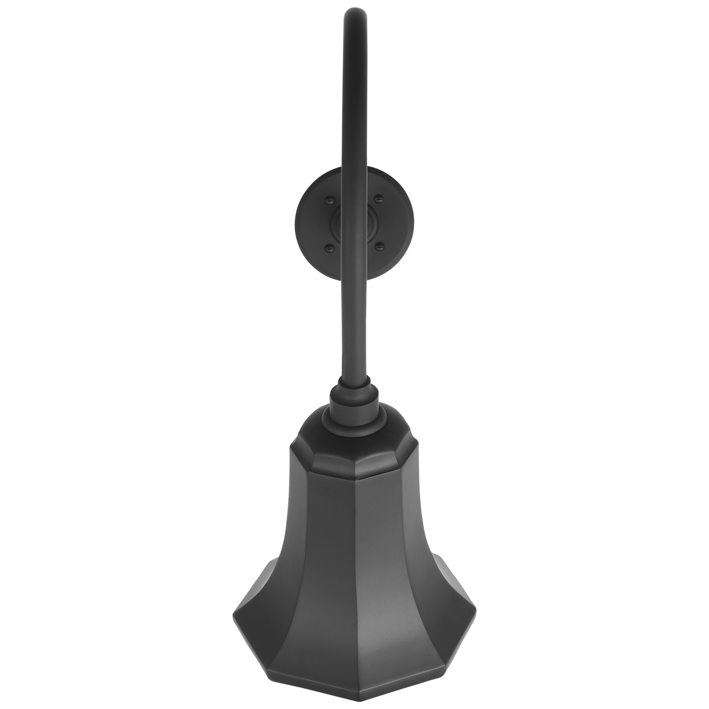 Academy 26" Angled Flynn Barn Light | Matte Black | 7.5 | 7.5" Matte Black Savannah Shade