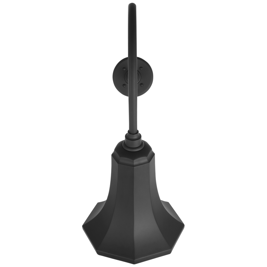 Academy 26" Angled Flynn Barn Light | Matte Black | 9.25 | 9.25" Matte Black Savannah Shade