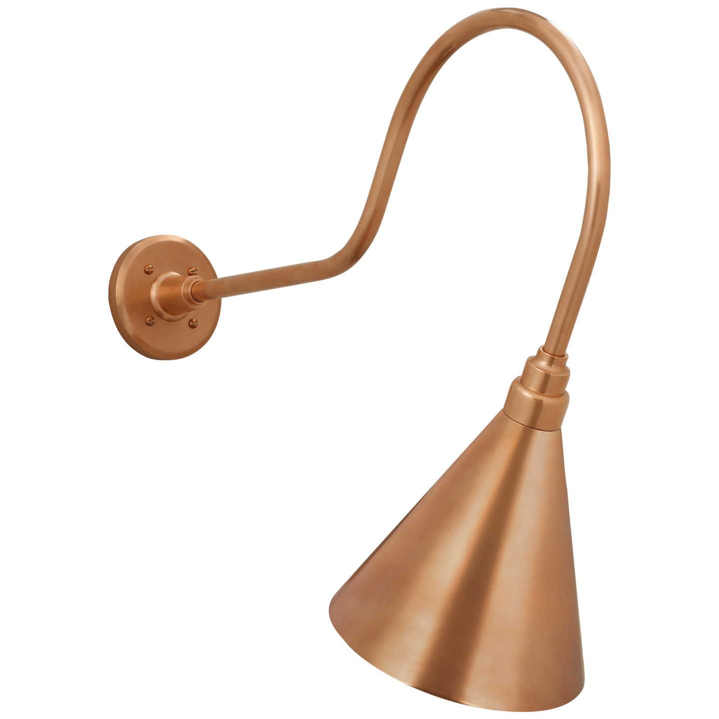 Academy 26" Angled Flynn Barn Light | Soft Copper | 9\