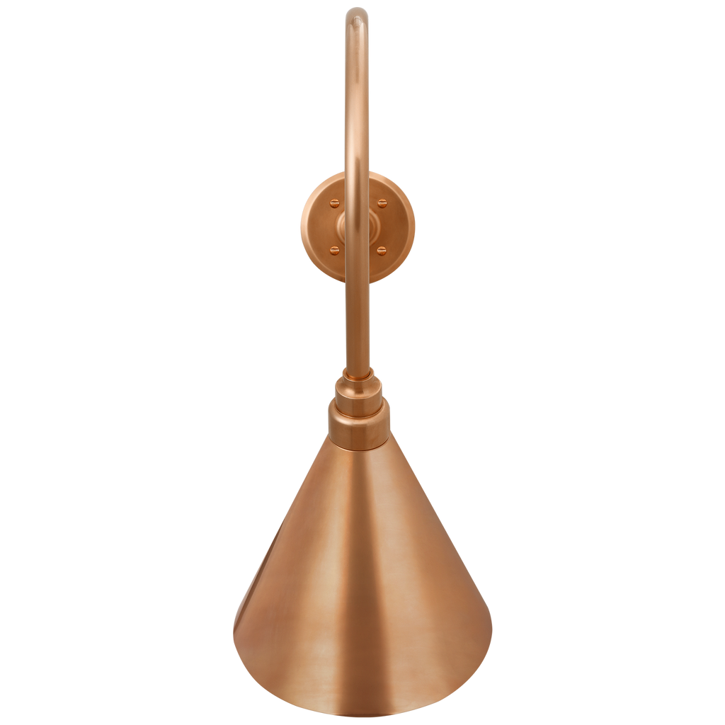 Academy 26" Angled Flynn Barn Light | Soft Copper | 9\
