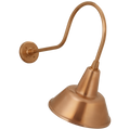 Academy 26" Angled Flynn Barn Light | Soft Copper | 12.5 | 12.5" Soft Copper Bowers Shade