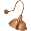 Academy 26" Angled Flynn Barn Light | Soft Copper | 16 | 16" Soft Copper Bowers Shade