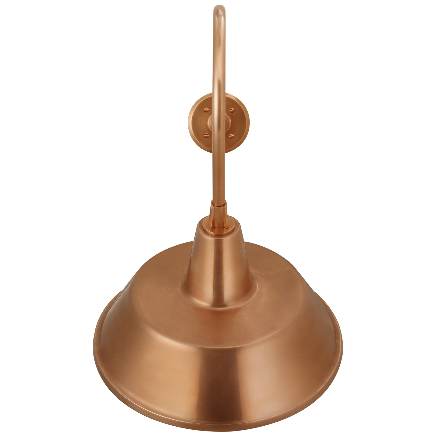Academy 26" Angled Flynn Barn Light | Soft Copper | 16 | 16" Soft Copper Bowers Shade