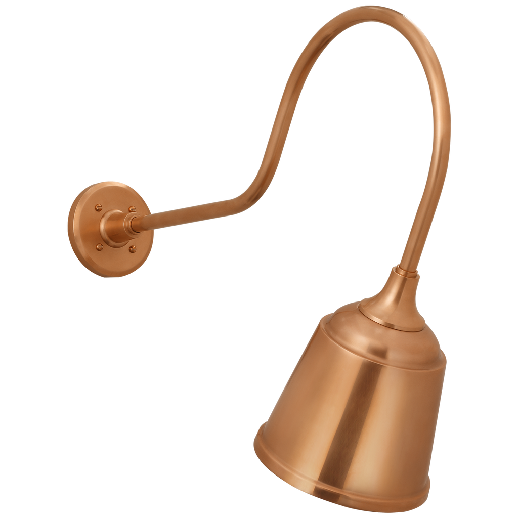 Academy 26" Angled Flynn Barn Light | Soft Copper | 8\