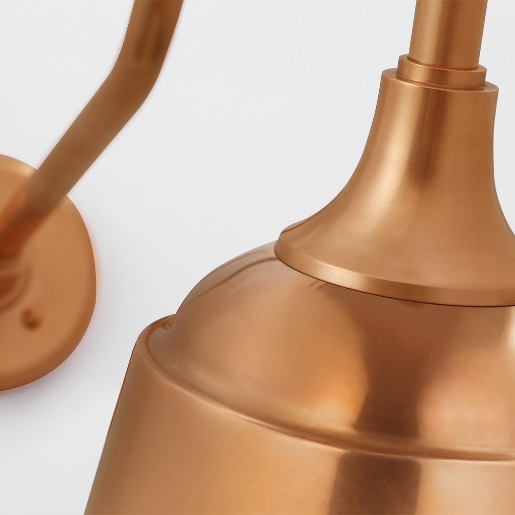 Academy 26" Angled Flynn Barn Light | Soft Copper | 8\