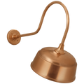 Academy 26" Angled Flynn Barn Light | Soft Copper | 12.5 | 12.5" Soft Copper Rockhouse Shade