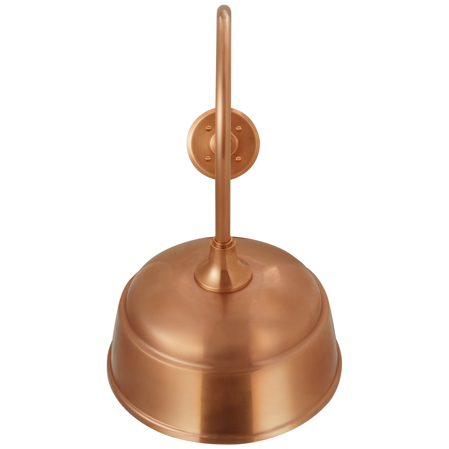 Academy 26" Angled Flynn Barn Light | Soft Copper | 12.5 | 12.5" Soft Copper Rockhouse Shade