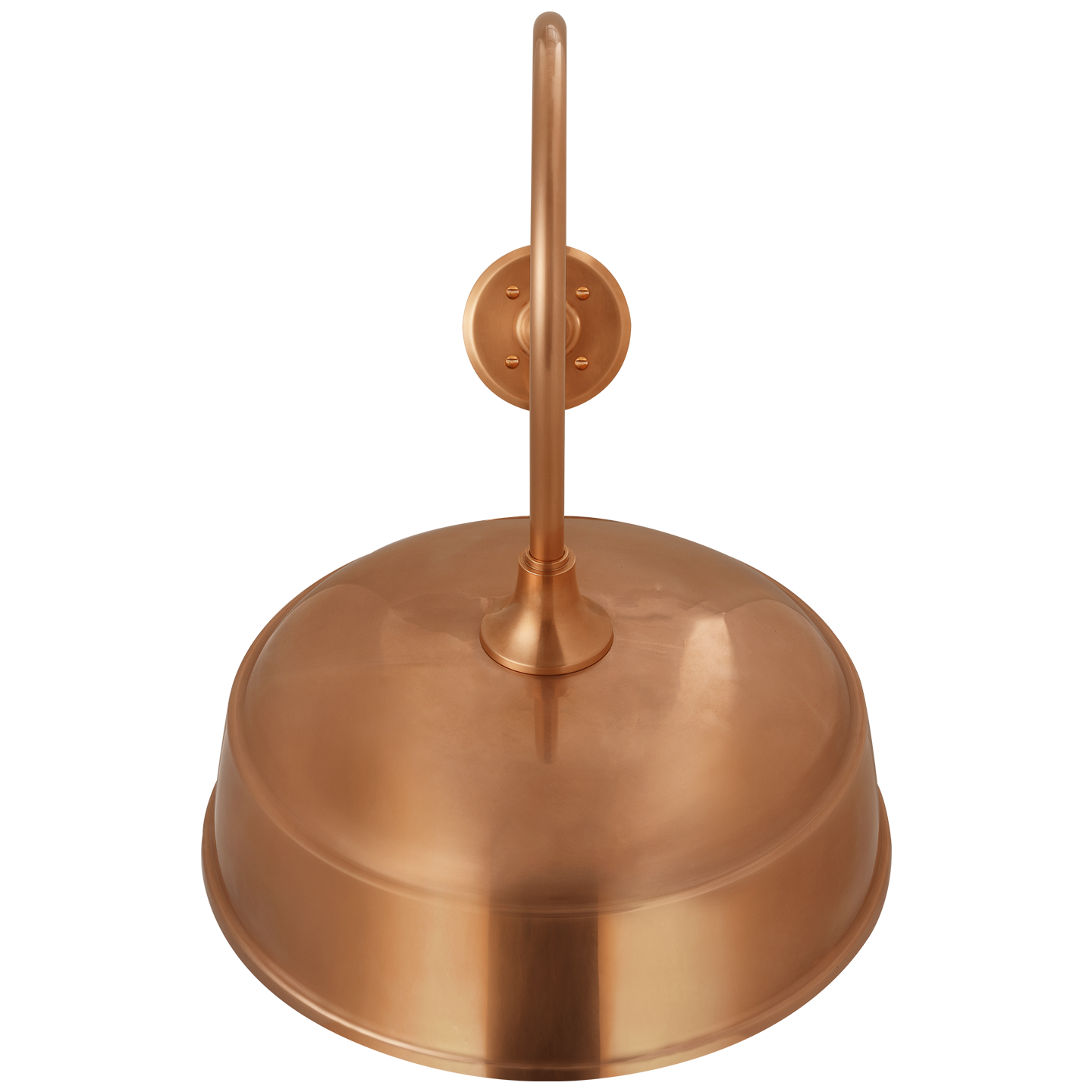 Academy 26" Angled Flynn Barn Light | Soft Copper | 16 | 16" Soft Copper Rockhouse Shade