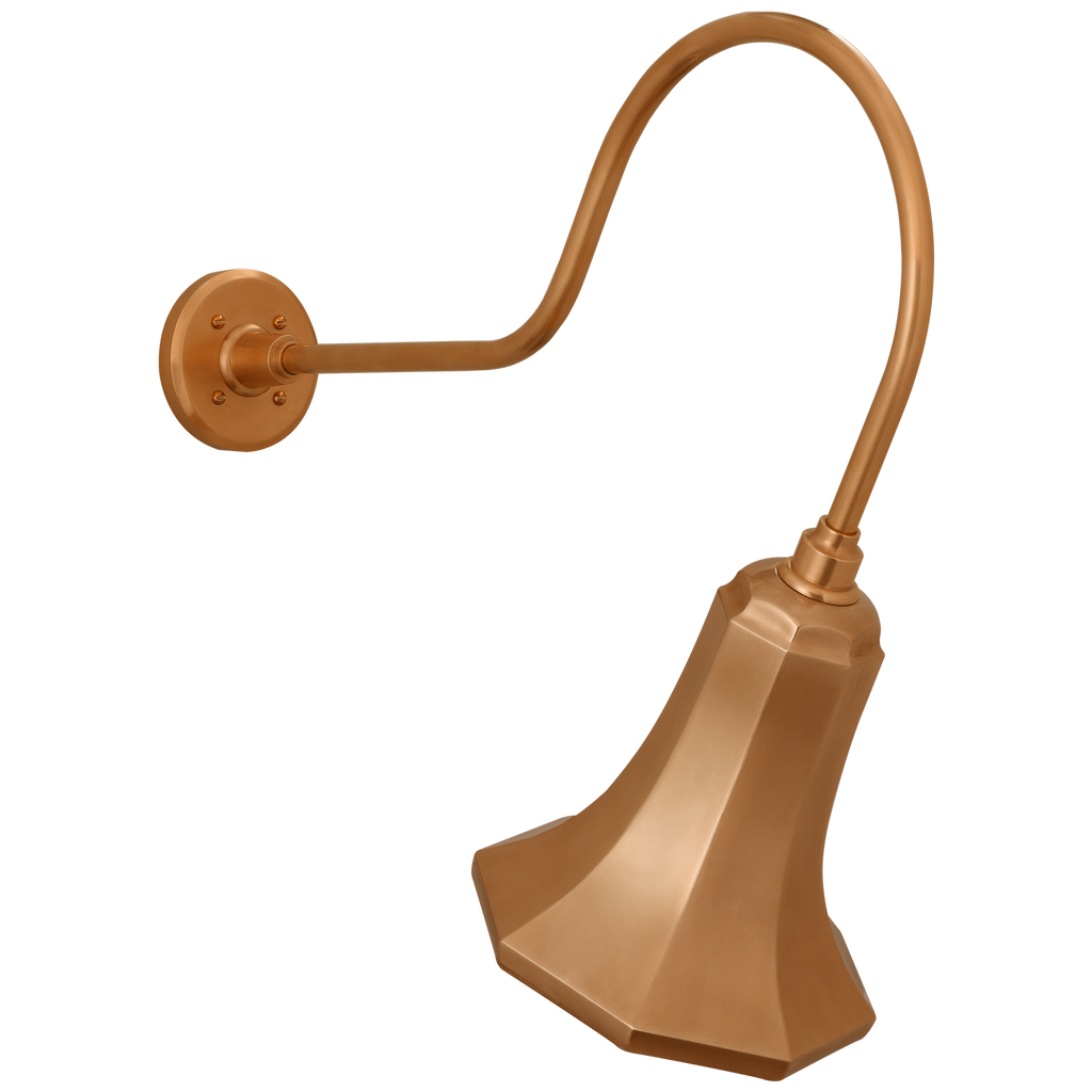 Academy 26" Angled Flynn Barn Light | Soft Copper | 9.25\