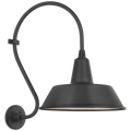 Academy 15" Larrabee Barn Light | Matte Black | 16 | 16" Matte Black Bowers Shade