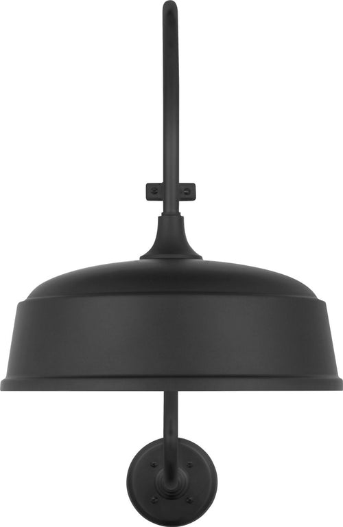 Academy 15" Larrabee Barn Light | Matte Black | 16 | 16" Matte Black Rockhouse Shade