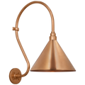 Academy 15" Larrabee Barn Light | Soft Copper | 12.5 | 12.5" Soft Copper Conical Savannah Shade